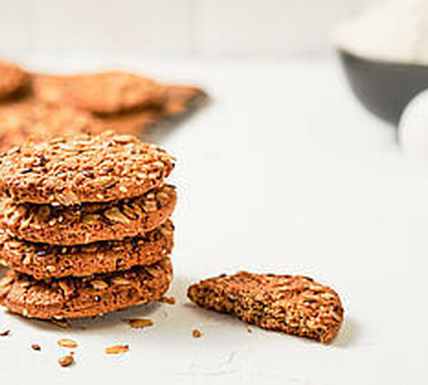 Suikervrije koekjes met amandelmeel en chocolade