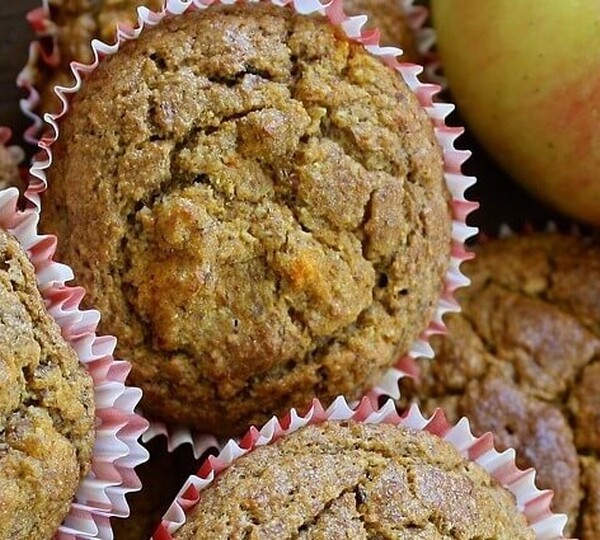 Muffins met groente en granen