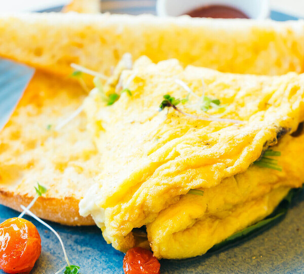 Champignon omelet